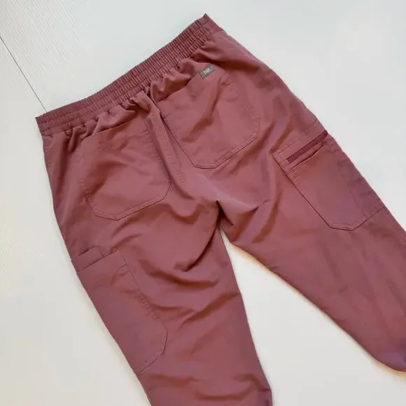 FIGS Yola Skinny Scrub Pants Mineral Mauve Pink Women's XS Rare Retired PO 2228 - Picture 6 of 15